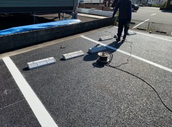 蟹江町にて月極駐車場を作ました