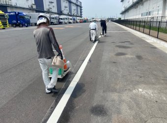 軽自動車用区画増設しました