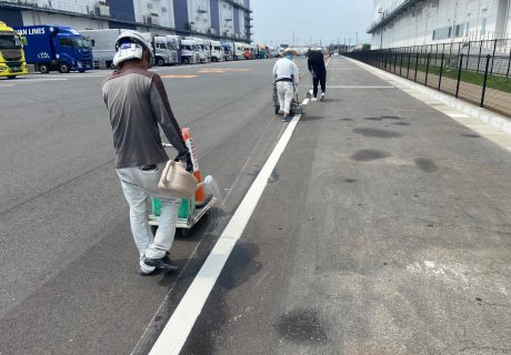 軽自動車用区画増設しました